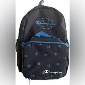NEW Champion Youth Backpack With Detachable Lunch Bag